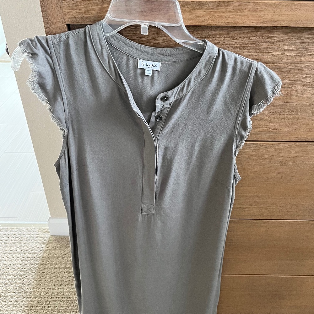 Women's taupe dress